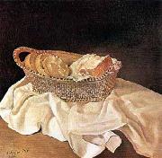 salvadore dali The Basket of Bread oil on canvas